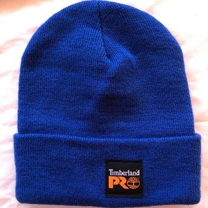 NWOT Timberland Pro Blue Beanie
